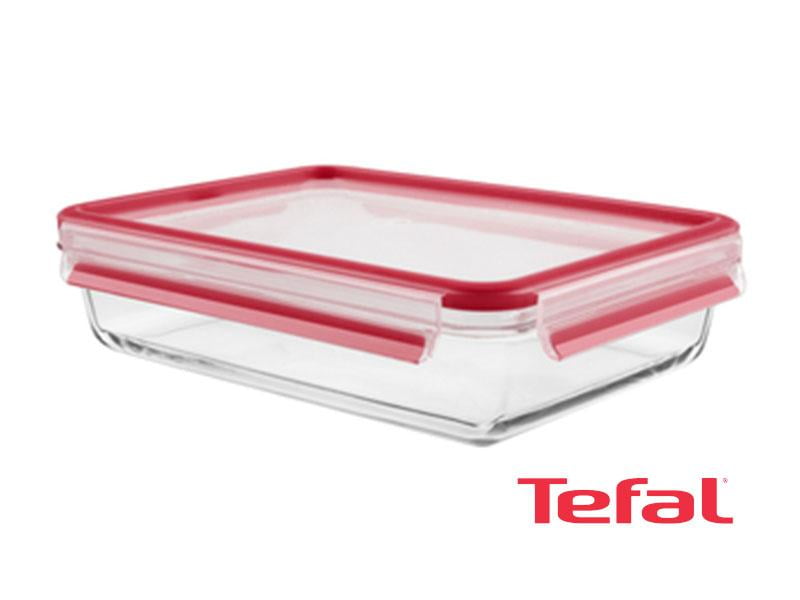 Buy new Tefal Masterseal Glass Food Conservation Container, Red - 2l - K3010512 in Uganda - - Free Delivery > Long warranty > Lifetime After-sales Support