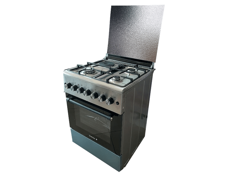 Buy new Ocean Cooker 60cm OCER 6631-231; 3 Gas + 1 Electric with Electric Oven, Rotisserie in Uganda - - Free Delivery > Long warranty > Lifetime After-sales Support