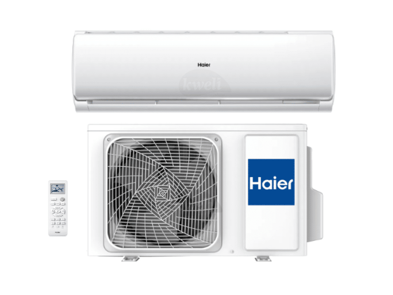 Buy new Haier 24000 BTU Wall Split Non-Inverter Air Conditioner HSU-24TCSN1; TurboCool, 2.32kWh Power, Turbo Cooling, Dry Mode, R410A Refrigerant in Uganda - - Free Delivery > Long warranty > Lifetime