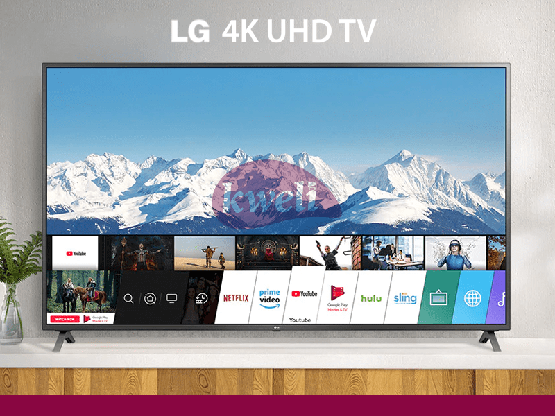 Buy new LG 65 Inch 4K UHD WebOS Smart TV 65UP7500PVA; UN73 Series, 4K Active HDR WebOS Smart AI ThinQ in Uganda - - Free Delivery > Long warranty > Lifetime After-sales Support