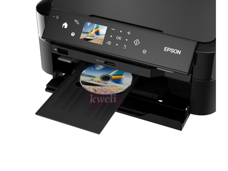 Buy new Epson EcoTank Multifunction Photo Printer L850; Photo Printing, CD/DVD Printing, A4 Print, Scan & Copy, 12/5.3watts in Uganda - - Free Delivery > Long warranty > Lifetime After-sales Support