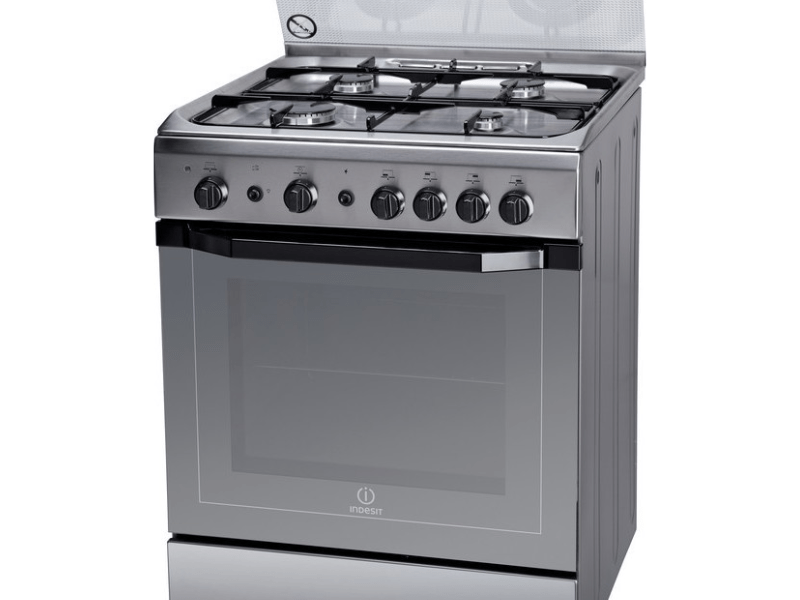 Buy new Indesit 60cm Gas Cooker with Gas Oven and Grill - I6TG; 4 Gas Burners, Automatic Ignition in Uganda - - Free Delivery > Long warranty > Lifetime After-sales Support