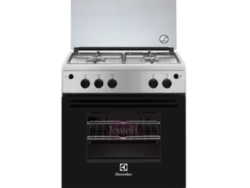 Buy new Electrolux 60cm Gas Cooker EKG6000G6Y with Gas Oven and Grill, Automatic gas cut off in Uganda - - Free Delivery > Long warranty > Lifetime After-sales Support