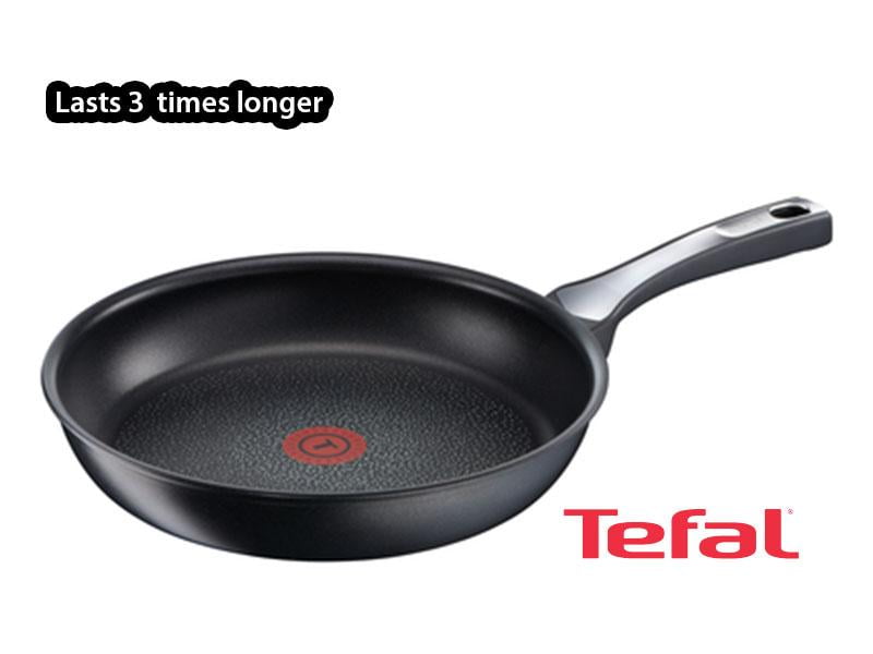 Buy new Tefal Non-stick Expertise Frypan, Black, 28cm - C6200672; Gas, Electric and Induction Frypan in Uganda - - Free Delivery > Long warranty > Lifetime After-sales Support