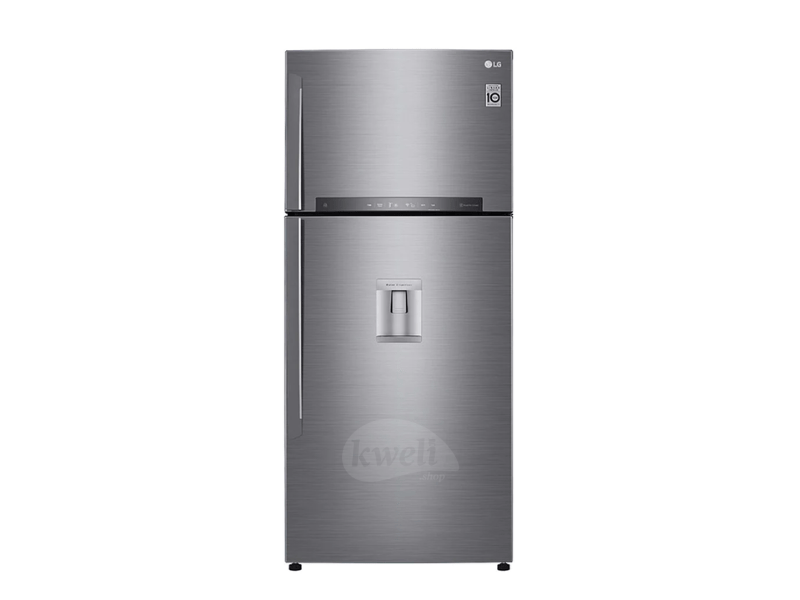 Buy new LG 438-litre Refrigerator GL-F652HLHU; Double Door Fridge with Dispenser, Door Cooling™, Total No Frost, Fresh 0 Zone in Uganda - - Free Delivery > Long warranty > Lifetime After-sales Support