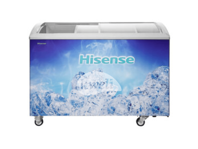 Buy new Hisense 390-litre Display Freezer FC-390; Sliding Glass, Lock & Key, Showcase Icecream Freezer in Uganda - - Free Delivery > Long warranty > Lifetime After-sales Support