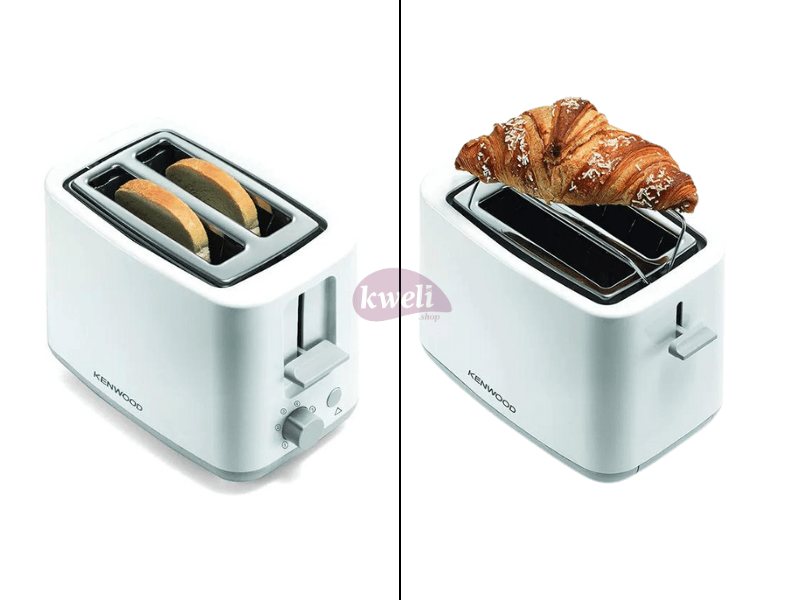 Buy new Kenwood 2-in-1 Integrated Bread Toaster TCP01, 2-Slice Bread Toaster, 760 watts, White in Uganda - - Free Delivery > Long warranty > Lifetime After-sales Support