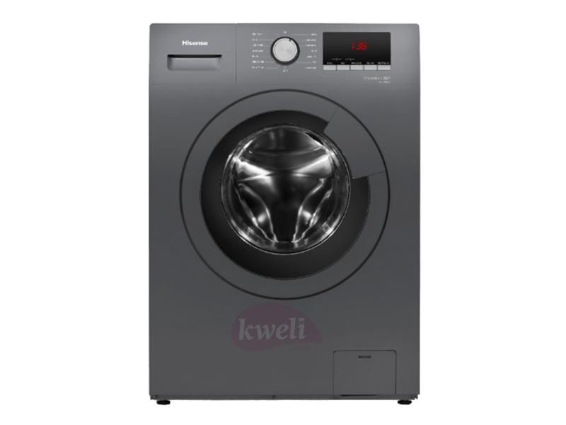Buy new Hisense 8KG Front Load Washing Machine WFHV8012T in Uganda - - Free Delivery > Long warranty > Lifetime After-sales Support