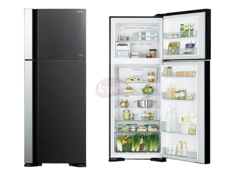 Buy new Hitachi 450-litre Refrigerator RVG540 - frost-free top mount freezer, double doors in Uganda - - Free Delivery > Long warranty > Lifetime After-sales Support