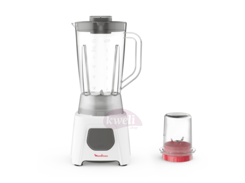 Buy new Moulinex Blendeo Blender LM2B2127; 450 watts, 1.5L Blender Jug, Grinder, Ice Crushing in Uganda - - Free Delivery > Long warranty > Lifetime After-sales Support