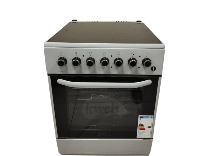 Buy new IQRA 4 Electric Cooker with Ceramic Cooktop + Electric Oven, 60cm in Uganda - - Free Delivery > Long warranty > Lifetime After-sales Support
