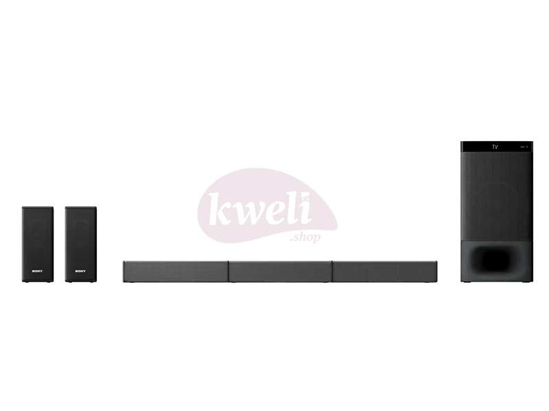 Buy new Sony 5.1ch Home Cinema Soundbar System with Bluetooth®, Rear Speakers, External Subwoofer, HDMI, USB, 1000 watts - HTS500 in Uganda - - Free Delivery > Long warranty > Lifetime After-sales Sup