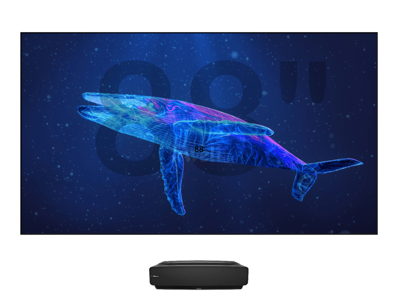 Buy new Hisense 88 Inch Laser TV HE88L5V - 4K Smart TV, X-Fusion™ Laser Light Source, Tuner Built- in, Dolby ATMOS Audio, Powered by VIDAA OS in Uganda - - Free Delivery > Long warranty > Lifetime Aft