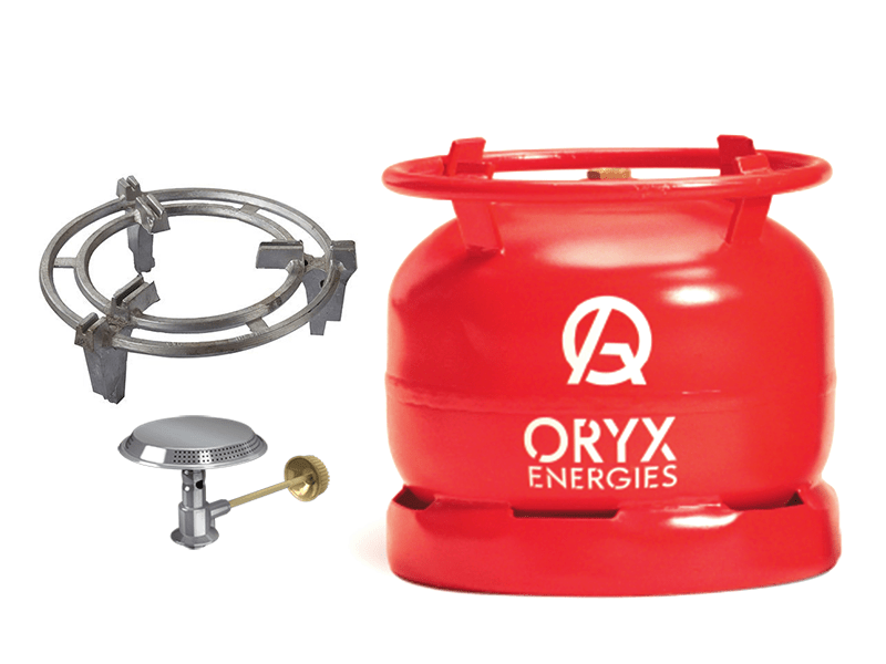 Buy new Oryx Gas 6kg New Full Set - Ready to Cook in Uganda - - Free Delivery > Long warranty > Lifetime After-sales Support