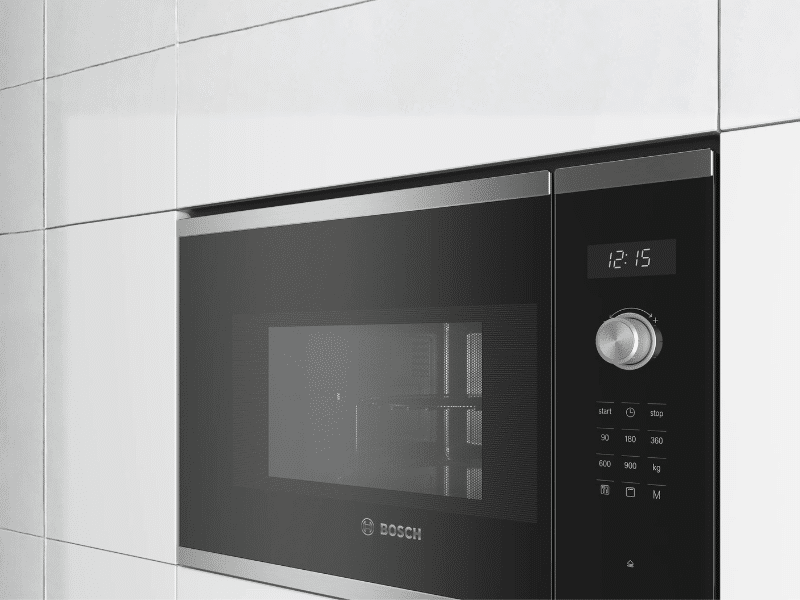 Buy new Bosch Series 6 Built-in Microwave with Grill BEL554MS0B; 25 L, 900 W, AutoPilot 8, LED Display, Stainless Steel Finish in Uganda - - Free Delivery > Long warranty > Lifetime After-sales Suppor