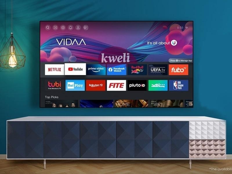 Buy new Hisense 43 inch 4K UHD VIDAA Smart TV 43A6QS Series; DTS Studio Sound, Bluetooth, Frameless in Uganda - - Free Delivery > Long warranty > Lifetime After-sales Support