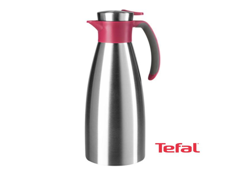 Buy new Tefal Thermos and Vacuum Jug, Soft Grip, Rasberry - K3042214 in Uganda - - Free Delivery > Long warranty > Lifetime After-sales Support