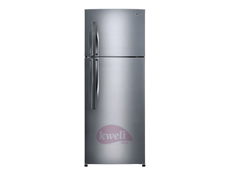 Buy new LG 284-liter Refrigerator GL-C332RLBN; Double Door, Top Freezer, Frost-free, Door Cooling+™, Linear Cooling™, Multi Air Flow, Inverter Linear Compressor in Uganda - - Free Delivery > Long warr