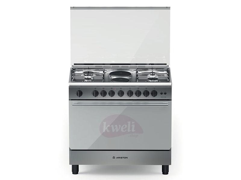 Buy 90cm Ariston Cooker, 90cm 4 Gas +2 Electric Combo Cooker with Wide Gas Oven, Rotisserie - BAM940 and get same-day free delivery in Kampala, Wakiso and Mukono, Uganda - Nationwide Shipping