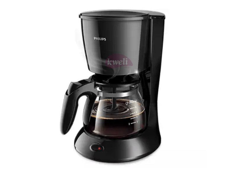 Buy new Philips Coffee Maker HD7432; 0.6 Liter, Glass Jug, Compact design, Aroma twister, Drip stop, 750watts, 2-7 Cups in Uganda - - Free Delivery > Long warranty > Lifetime After-sales Support