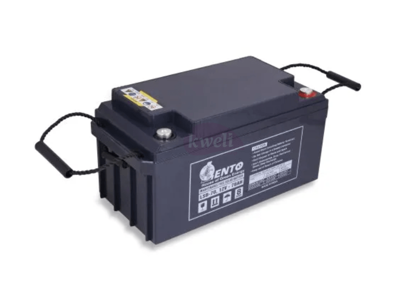 Buy new Lento 70AH 12V 840Wh Sealed Maintenance-free VLRA Battery, Made in India in Uganda - - Free Delivery > Long warranty > Lifetime After-sales Support