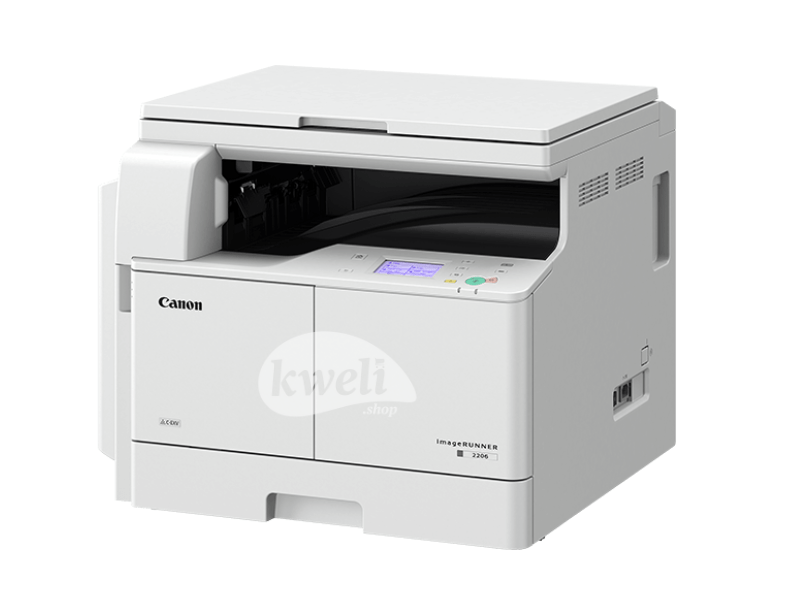 Buy new Canon Black-and-White Multifunction Printer-Copier IR2206N; Network, A3/A4 B/W, 3 in 1 (Print, scan and copy), Toner, 10,200 Pages in Uganda - - Free Delivery > Long warranty > Lifetime After-