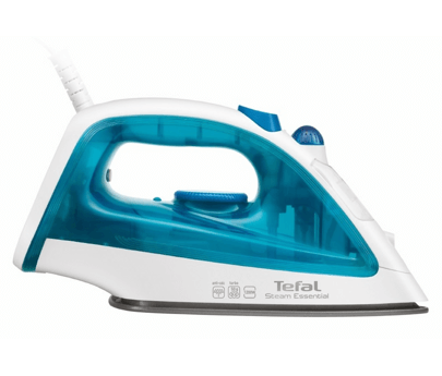 Buy new Tefal Essential Steam Iron, non-stick 1200 watts - FV1026M0 in Uganda - - Free Delivery > Long warranty > Lifetime After-sales Support