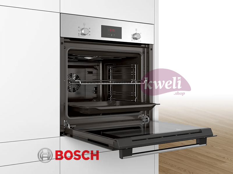 Buy new BOSCH Built-in Oven 60cm, Black, Serie 2 - HBF113BS00 in Uganda - - Free Delivery > Long warranty > Lifetime After-sales Support