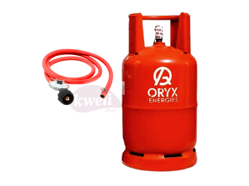 Buy Oryx 13kg LPG Cylinder with Hose Pipe and Low Pressure Regulator (Full Set) in Kampala - kweli.shop