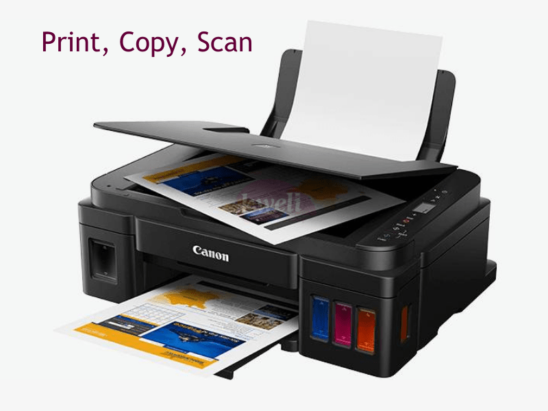 Buy new Canon High Yield Printer G2411; Colour Print, Copy, Scan - 6,000 - 7,000 pages per inc Bottle in Uganda - - Free Delivery > Long warranty > Lifetime After-sales Support