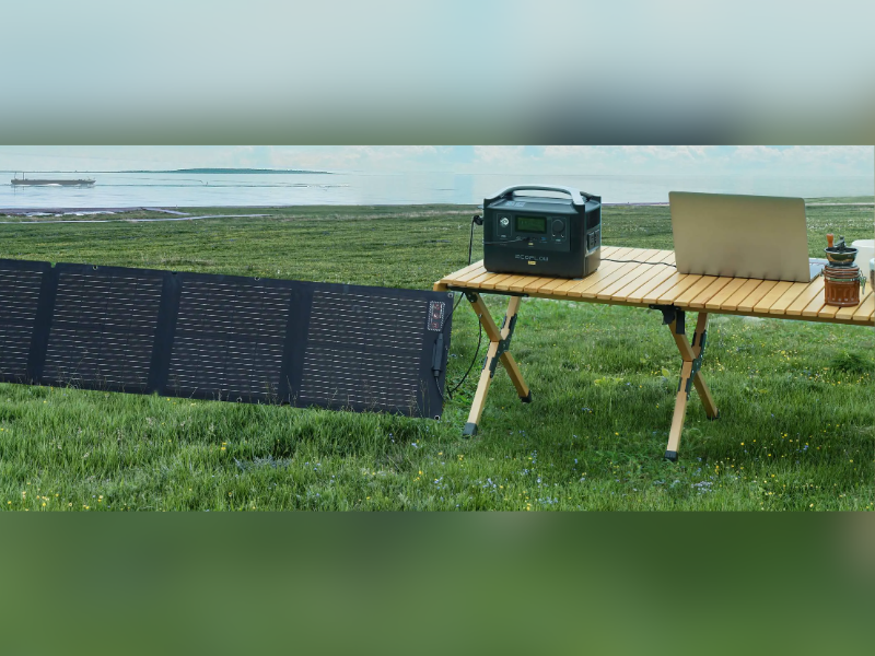 Buy new EcoFlow 110-Watt Portable Solar Panel; Foldable Design, IP68 Waterproof Rating, Adjustable Kickstand Case, 21.7V Voc, 18.5V Vmp, 6.0A Imp in Uganda - - Free Delivery > Long warranty > Lifetime