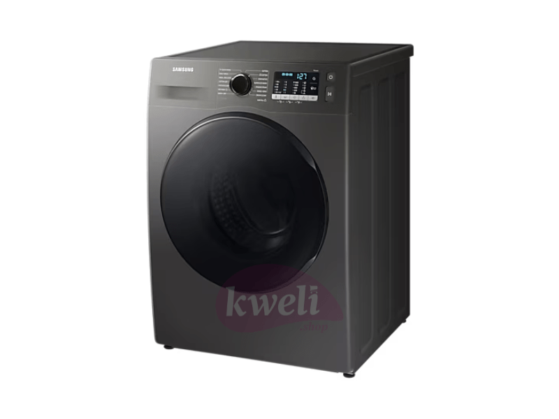 Buy new Samsung 7/5kg Front Load Washer Dryer WD70TA046BX; Eco Bubble™, Steam, 7kg Washing Machine, 1400rpm in Uganda - - Free Delivery > Long warranty > Lifetime After-sales Support