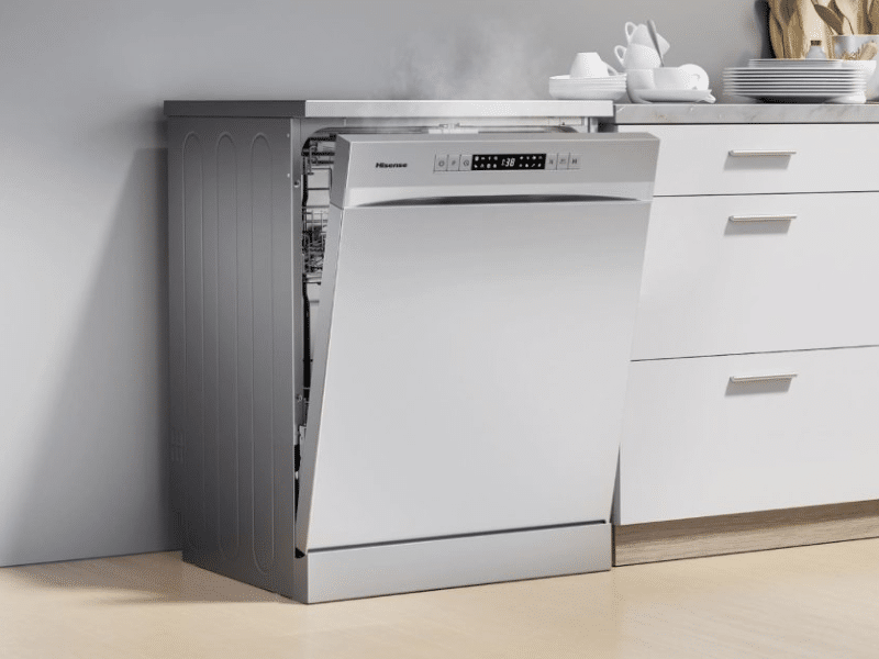 Buy new Hisense 15-Place Dishwasher HS623E90X; Freestanding Dishwasher, 8 Wash Programs, Stainless Steel Finish, Child Lock, 4-Star Energy Rating in Uganda - - Free Delivery > Long warranty > Lifetime