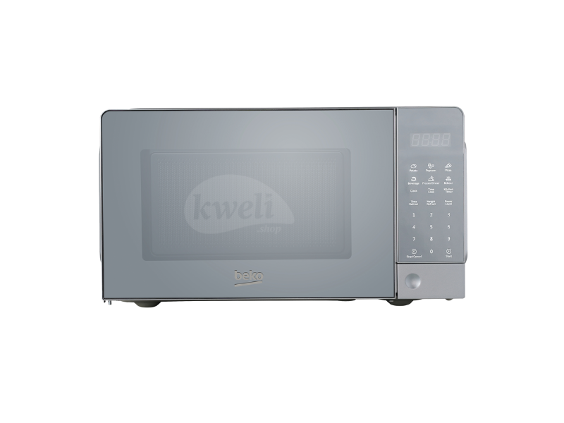 Buy new Beko 20L Microwave BMO383 UK; 700W Power Output, Digital Display, Silver Finish in Uganda - - Free Delivery > Long warranty > Lifetime After-sales Support