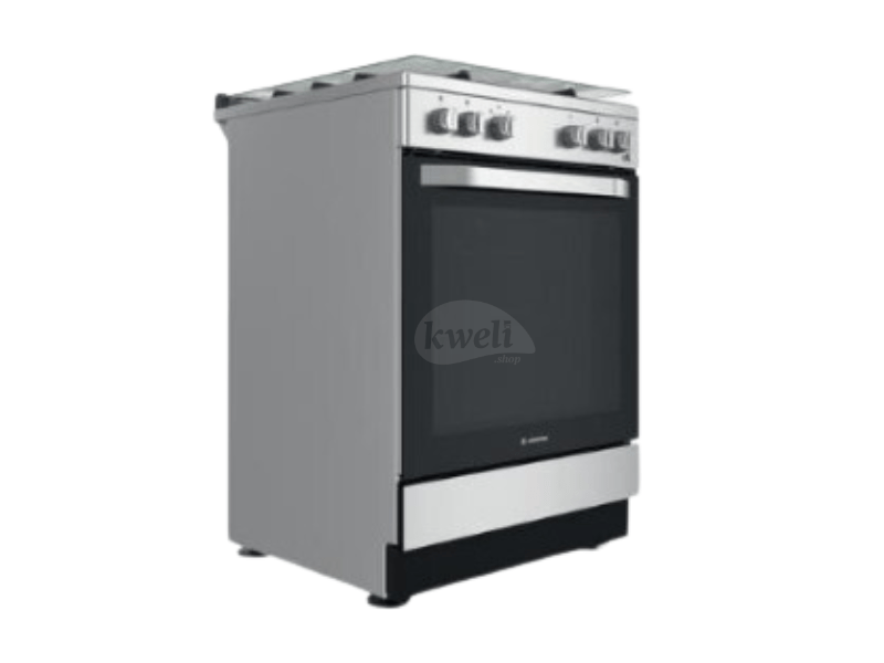 Buy new Ariston 60cm Gas Cooker AS67G1MCXT; Gas Oven, Cast Iron Pan Supports, Minute Minder in Uganda - - Free Delivery > Long warranty > Lifetime After-sales Support