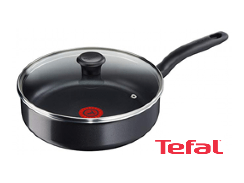 Buy new Tefal First Cook Casserole Sauce Pan with Glass Lid 24cm - B3043202; Gas and Electric Sauce pan in Uganda - - Free Delivery > Long warranty > Lifetime After-sales Support