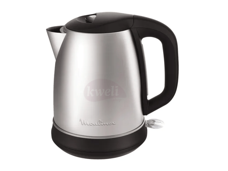 Buy new Moulinex 1.7-litre Electric Kettle BY550D27; Stainless Steel, 2400watts in Uganda - - Free Delivery > Long warranty > Lifetime After-sales Support