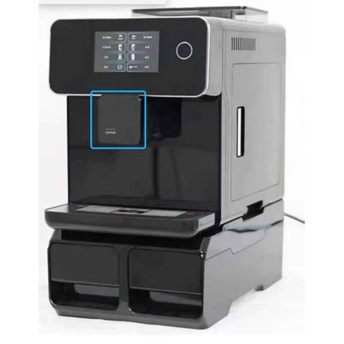 19 Bar Commercial Electric Automatic Digital Touch Screen One-key Espresso Latte Cappuccino Coffee Maker Machine Automatic OEM Cup Hot Steel Stainless Logo Power Style Tank Sets Parts 1.7L With Base, 