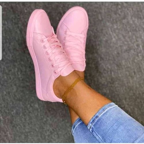 Ladies Fashion Sneakers - Pink