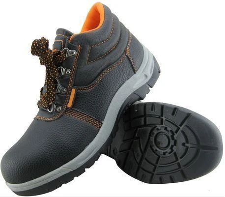 Rockland Unisex Industrial Heavy Duty Safety Shoes/Boots - Black,Orange,Grey