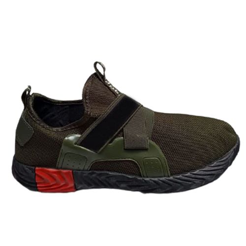 Men's Sports Sneakers - Green,Black