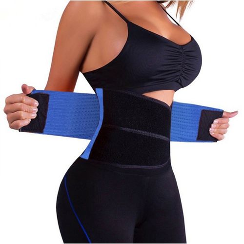 Women's Waist Trainer Slimming Belt - Blue