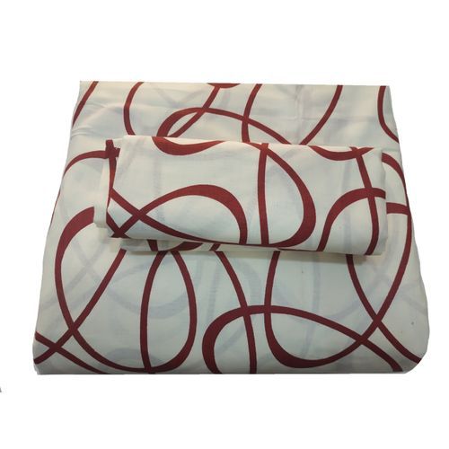 Double Bedsheets With 2 Pillowcases - Multicolour