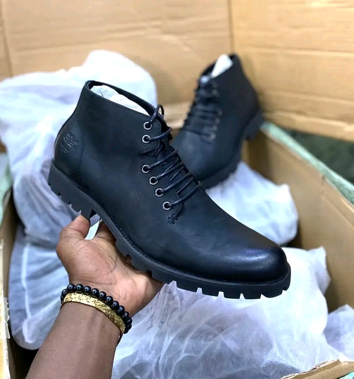 Men's Designer Timberland Boots - Black,Brown