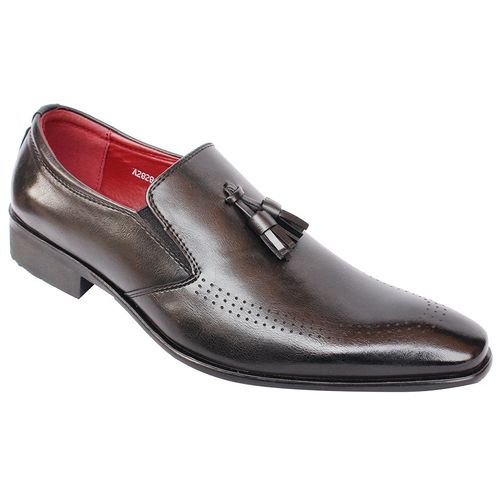 Men's Formal Side Stretched Tight Slip-on - Black