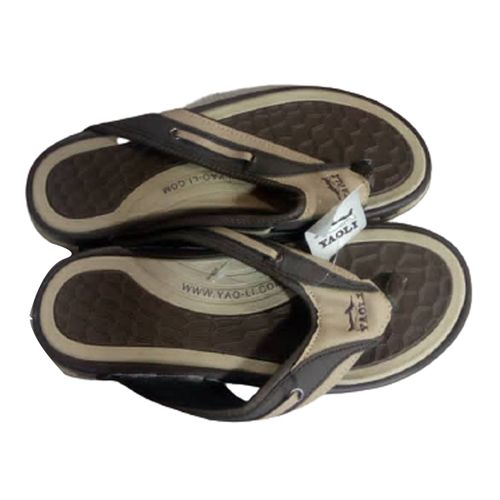 Men's Designer Sandals - Cream,Brown