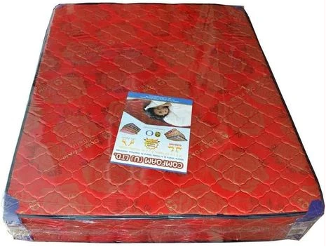 Com Foam Mattress Quoted Deluxe Red, Blue