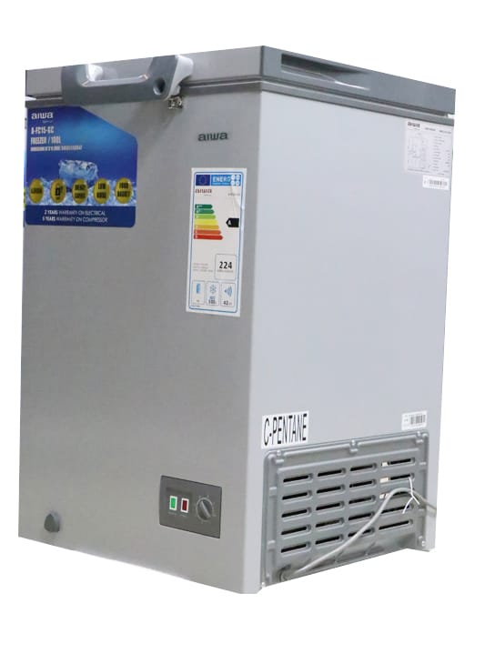 Aiwa chest freezer 150litres