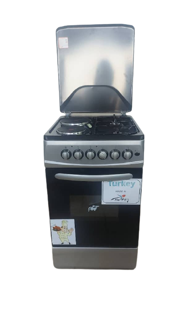 superchef cooker 2×2 silver 50x60cm