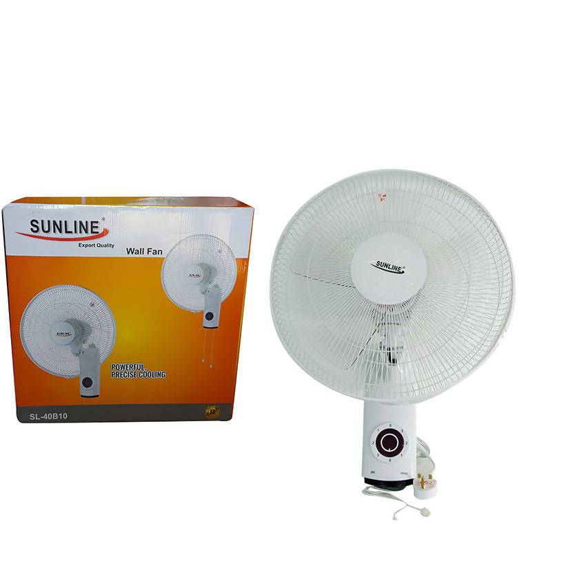 Sunline Sl-40B10 White Wall Fan